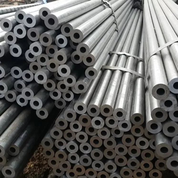 High Precision Galvanized Seamless Carbon Steel Pipe St44 St45 Bk Cold Drawn Dom Tube