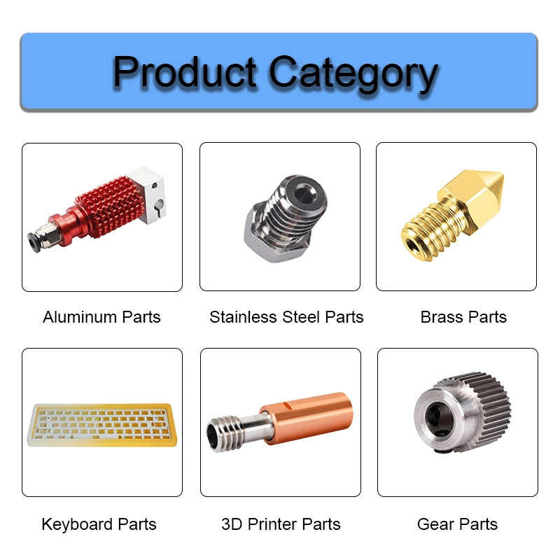 3D Printer Accessories S1 Nozzle Titanium Alloy Throat Tube Heating Block DIY Kit High Temperature Sleeve