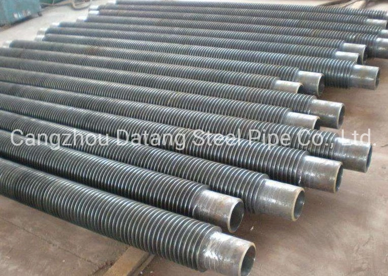 Customized Steel/Copper Aluminum Composite Extruded/Embedded/High Frequency Welding Fin Tube/Boiler Tube/Heat Exchanger Tube